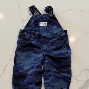 Carter's Blue Camouflage Bodysuit